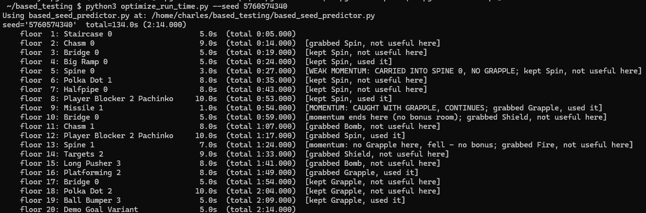 Hash code 17771233 — a promising run full of fast rooms